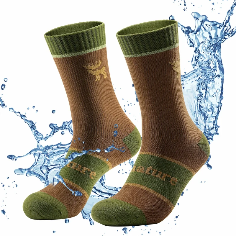 Qunature Wasserdichte Fahrradsocken Atmungsaktiv 남여 공용