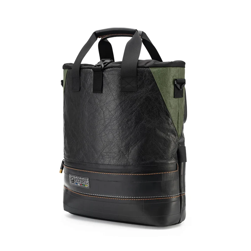ROAD TO SKY Recycled Tire Bike Panniers - 12L