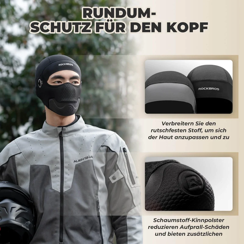 ROCKBROS 겨울 발라클라바 Multifunktion Sturmhaube Winddicht Atmungsaktiv