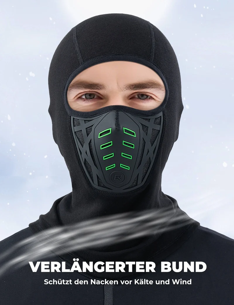 ROCKBROS 다기능 Balasthause Winddicht & Staubsicher Atmungsaktiv mit Nackenschutz