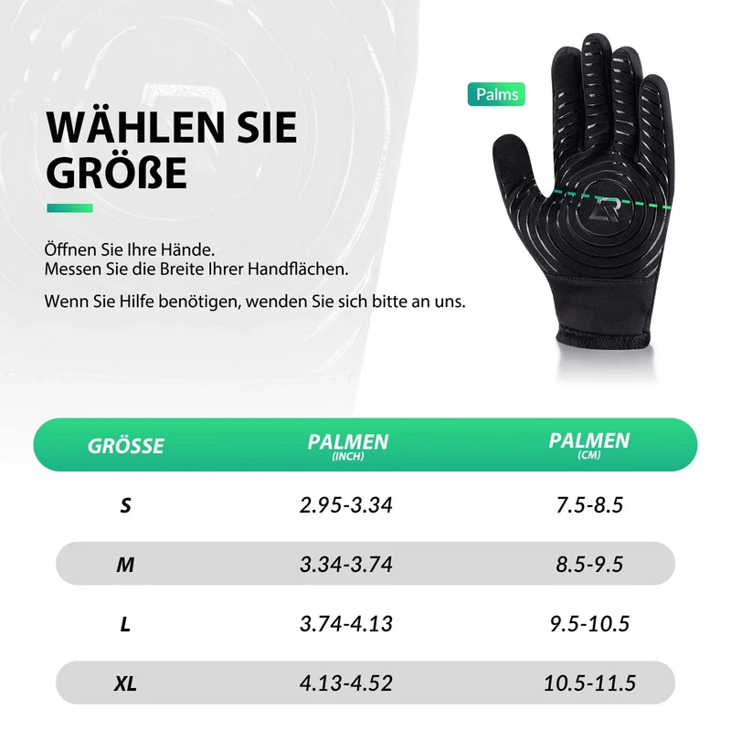 ROCKBROS Fahrradhandschuhe 터치스크린 Warme Winterhandschuhe S-XL
