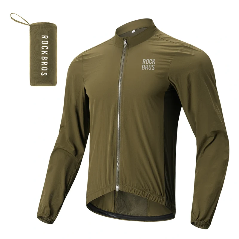 Herren Leichte Fahrradjacke Atmungsaktiv Frühling