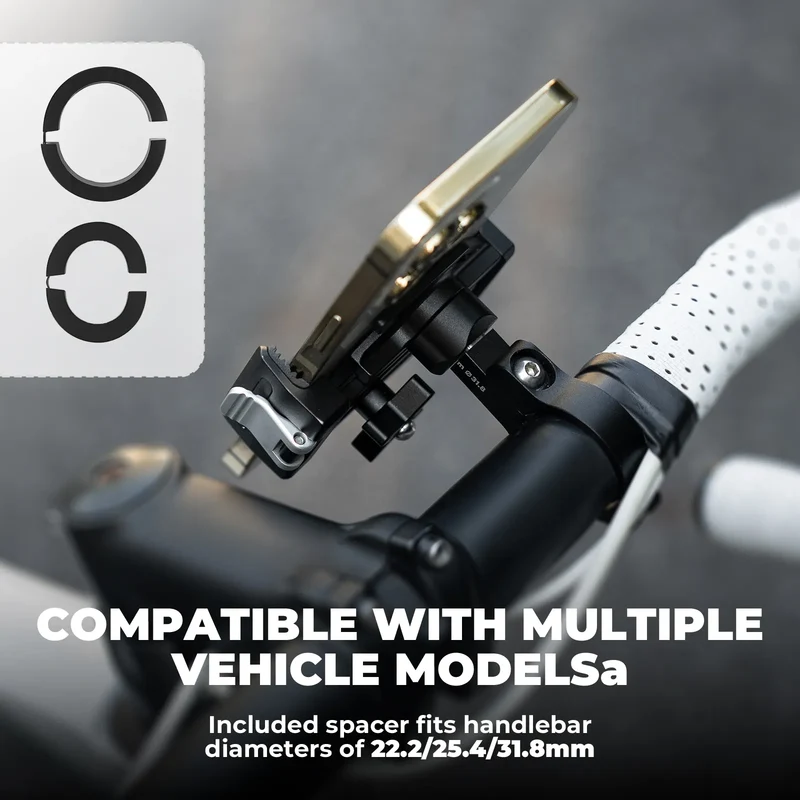 Lightweight Quick-Release Phone Mount