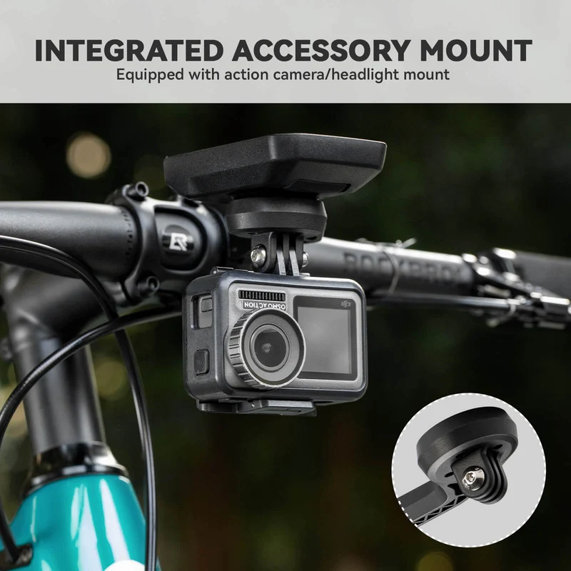 Bike Computer Mount for Round Handlebars