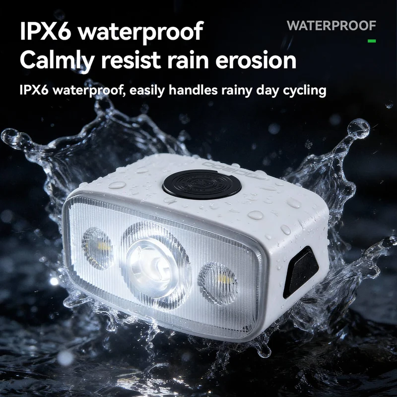 QC 1200LM Rechargeable Bike Headlight