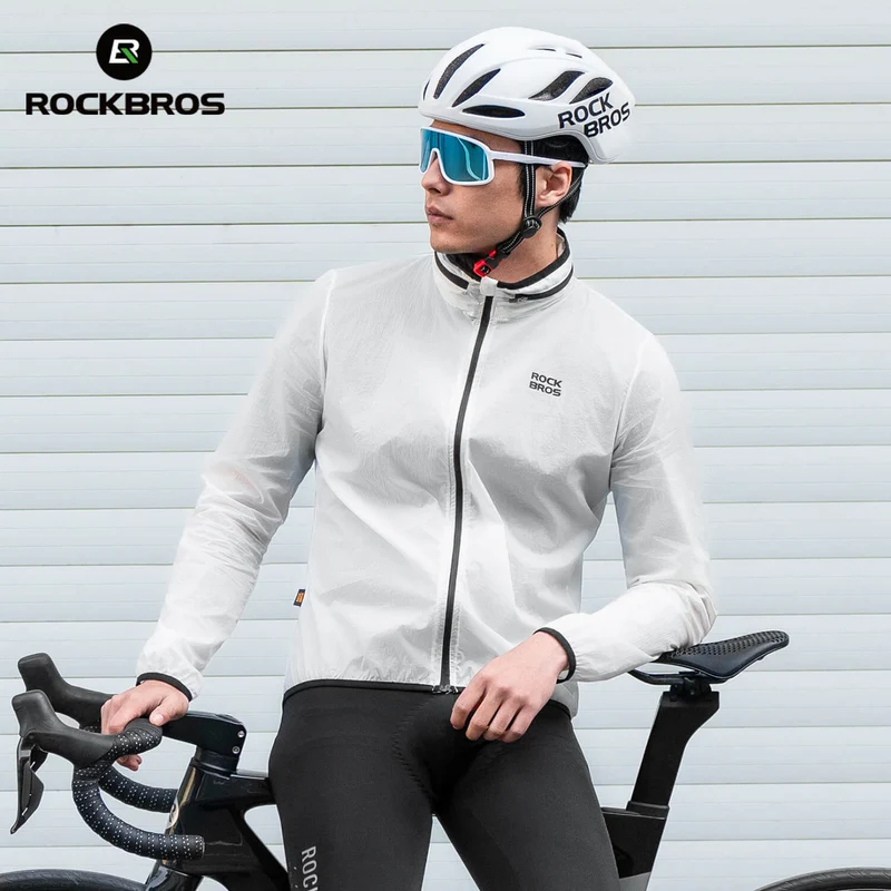 Leichte Fahrradjacke Nachleuchtend Faltbar Sommer Herren/Damen