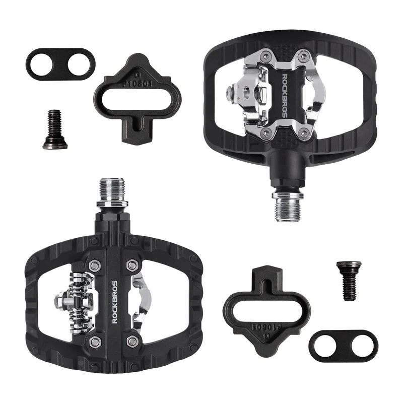 SPD-Klickpedale & Plattformpedale 2-in-1 inkl. Cleats 9/16"