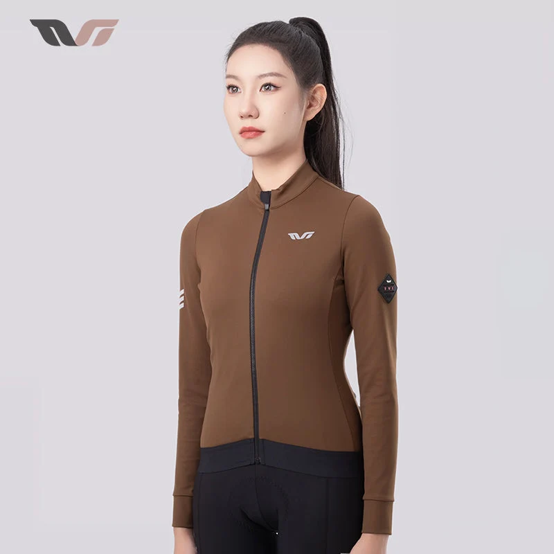 Women's Fleece Cycling Jersey Lightweight