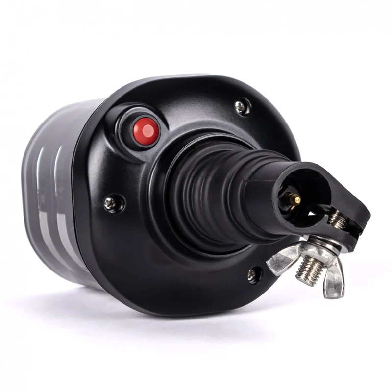X-Spider LED-Warnleuchte mit dunkler Linse / Flexi DIN-Sockel