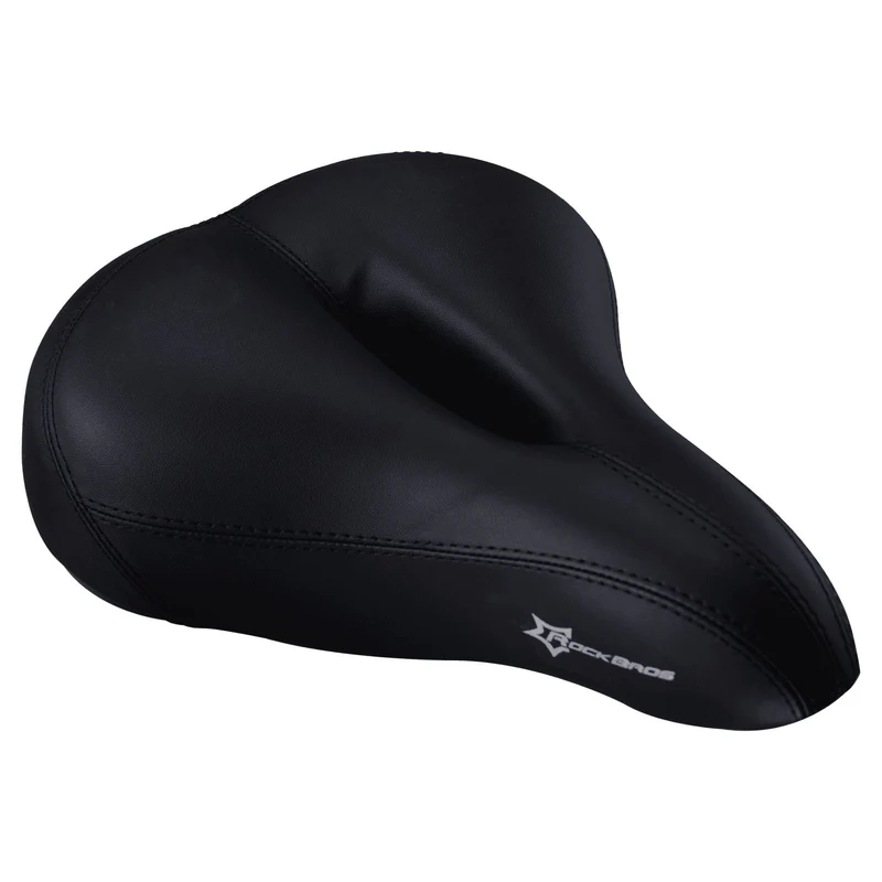Comfort Bike Saddle with Rear Safety Light