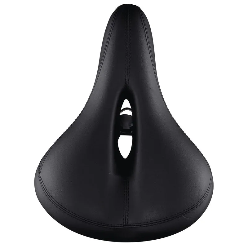 Comfort Bike Saddle with Rear Safety Light