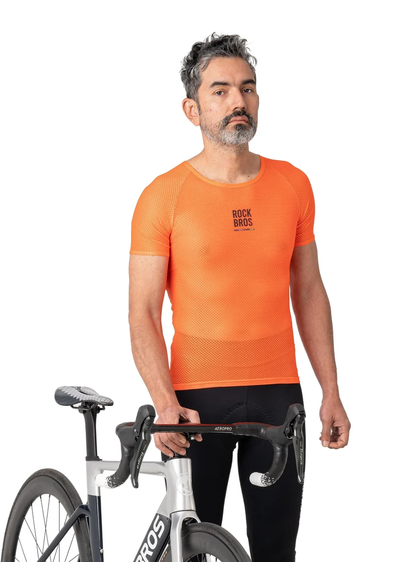 ROAD-TO-SKY Cycling Short-Sleeved Base Layer