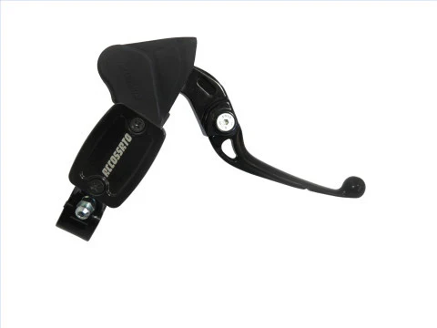 SCHWARZER Radial-Hauptbremszylinder, integrierter Vorratsbehälter, klappbar, 10,5-mm-Kolben, Offroad, Scoot-Pitbikes ACCOSSATO