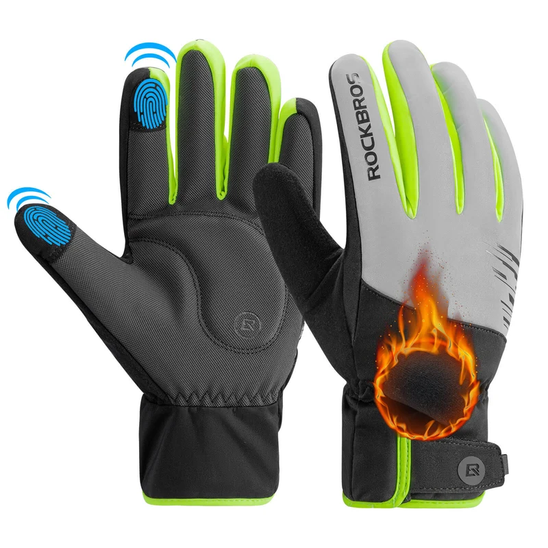 Wanter Fahrradhandschuhe Touchscreen Warm Winddicht