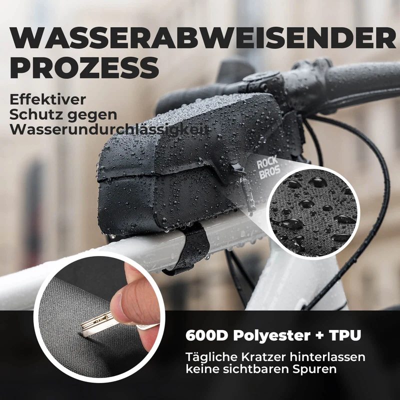 Magnetische Oberrohrtasche 100% 바서디히트
