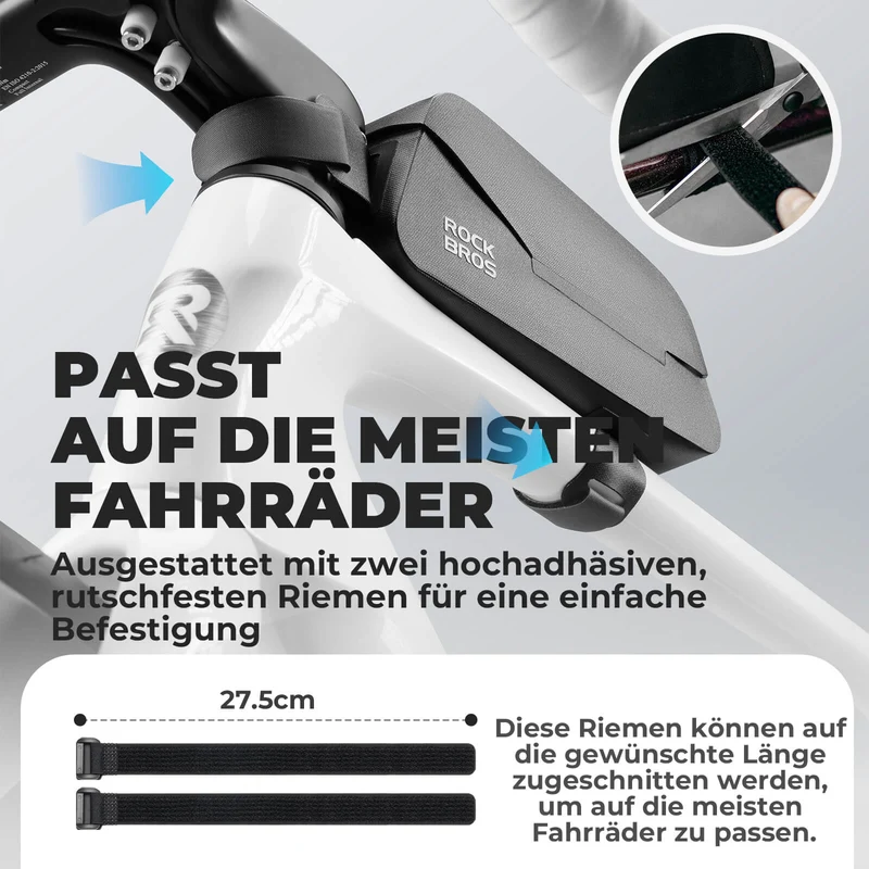 Magnetische Oberrohrtasche 100% 바서디히트