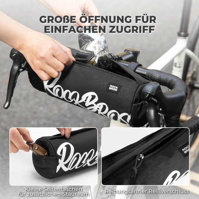 Lenkertasche Klein mit Schultergurt 2L/3,6L - SketchRide Series