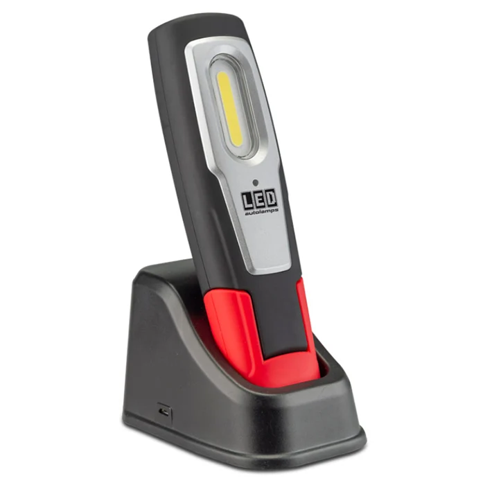 Winterpaket / Wiederaufladbare LED-Taschenlampe mit Dockingstation