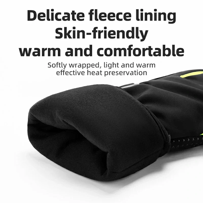 Winter Induction Heated Gloves Warm Windproof