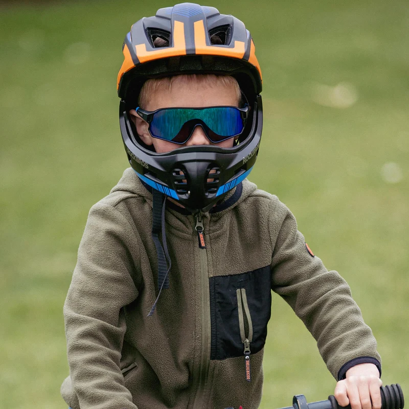 ROCKBROS Kinder Fahrradbrille UV400-Schutz Selbsttönend Sonnenbrille