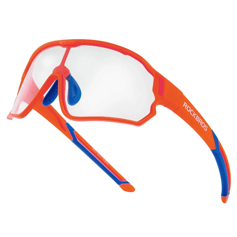 ROCKBROS Kinder Fahrradbrille UV400-Schutz Selbsttönend Sonnenbrille
