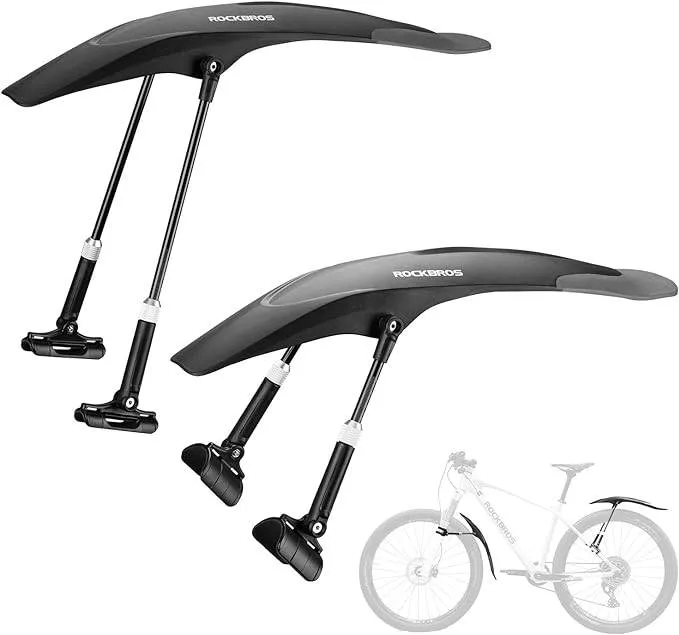 ROCKBROS Fahrrad Schutzbleche 세트 Vorne/Hinten 유연한 Fahrradschutzblech Verstellbar