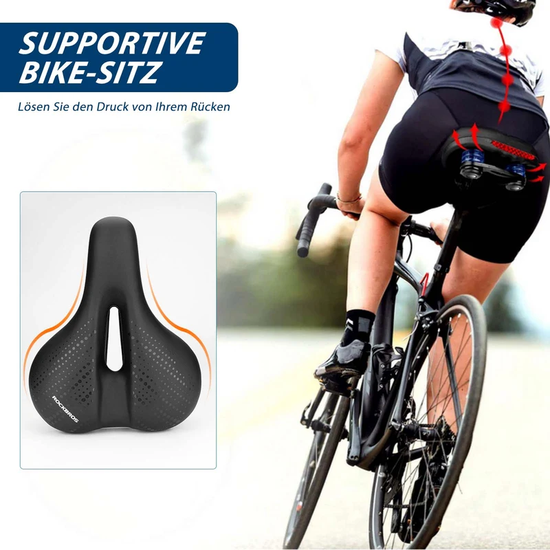 ROCKBROS Fahrradsattel aus Atmungsaktiv hohler 메모리 폼