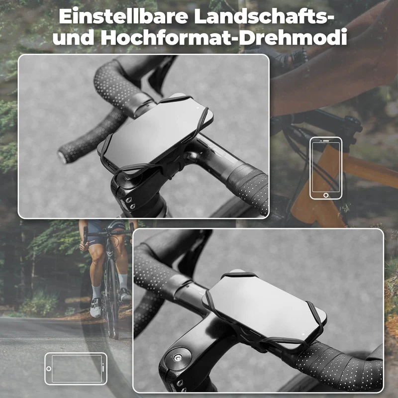 Fahrrad Handyhalterung Handy 4-7''를 위한 유연한 몽타주
