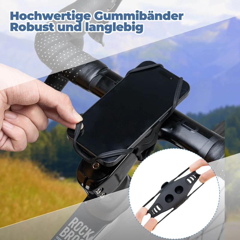 Fahrrad Handyhalterung Handy 4-7''를 위한 유연한 몽타주