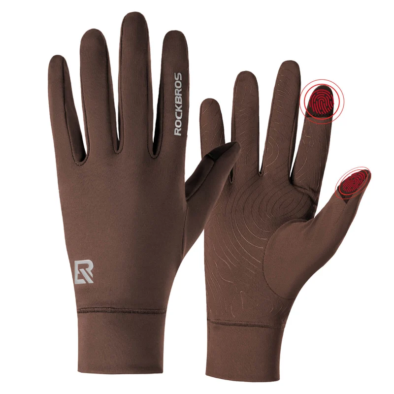 ROCKBROS Fahrradhandschuhe Anti-Rutsch 반사판