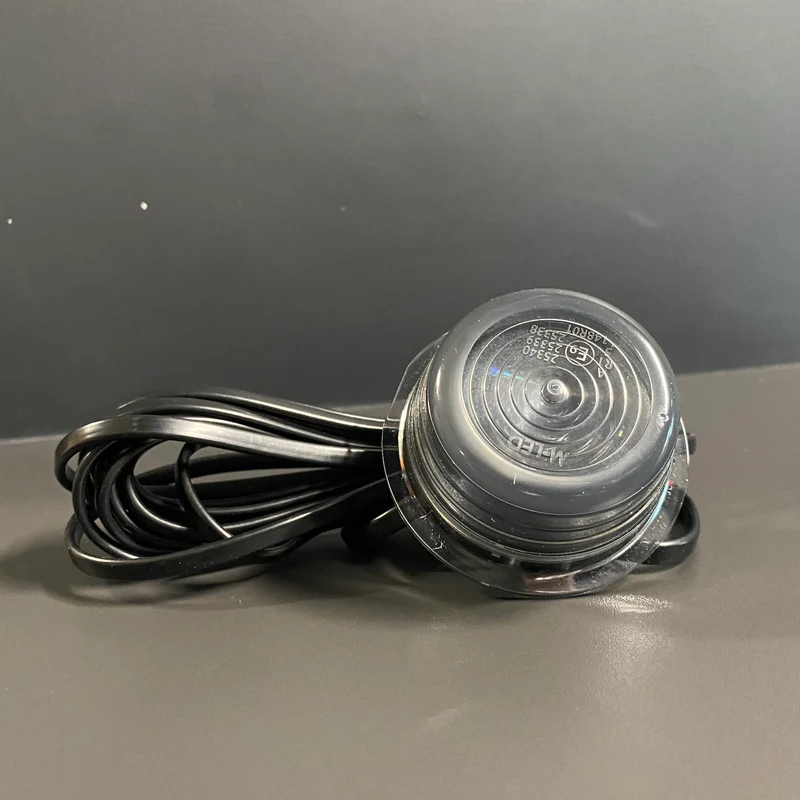 Dänisches Halo-Licht – Zweifarbig Bernstein/Weiß