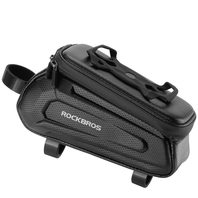 Hard-Shell Top Tube Bike Phone Bag