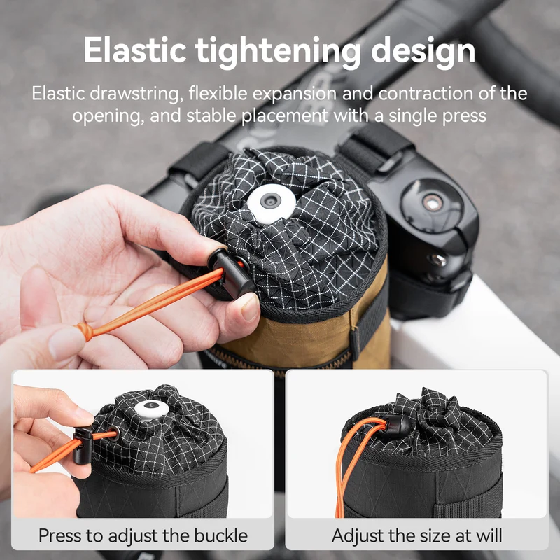 All-Purpose Bikepacking Water Bottle Bag - 1L
