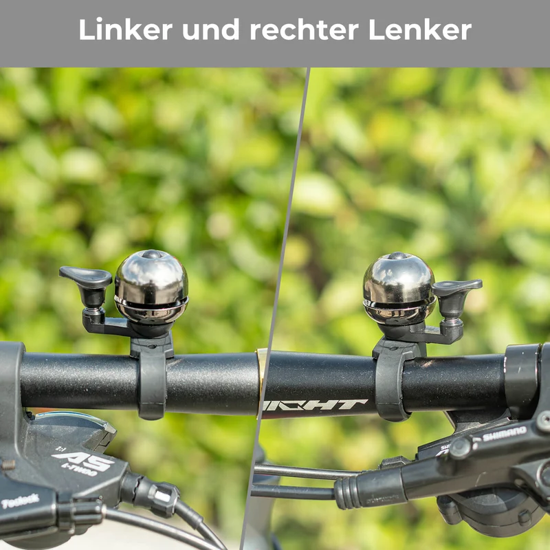 Fahrradklingel Klassisch Fahrradklocke Laut Klingel für 20–31 mm