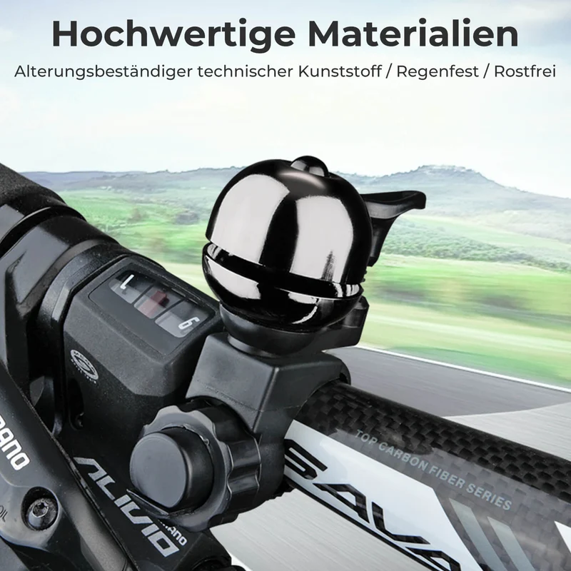 Fahrradklingel Klassisch Fahrradklocke Laut Klingel für 20–31 mm