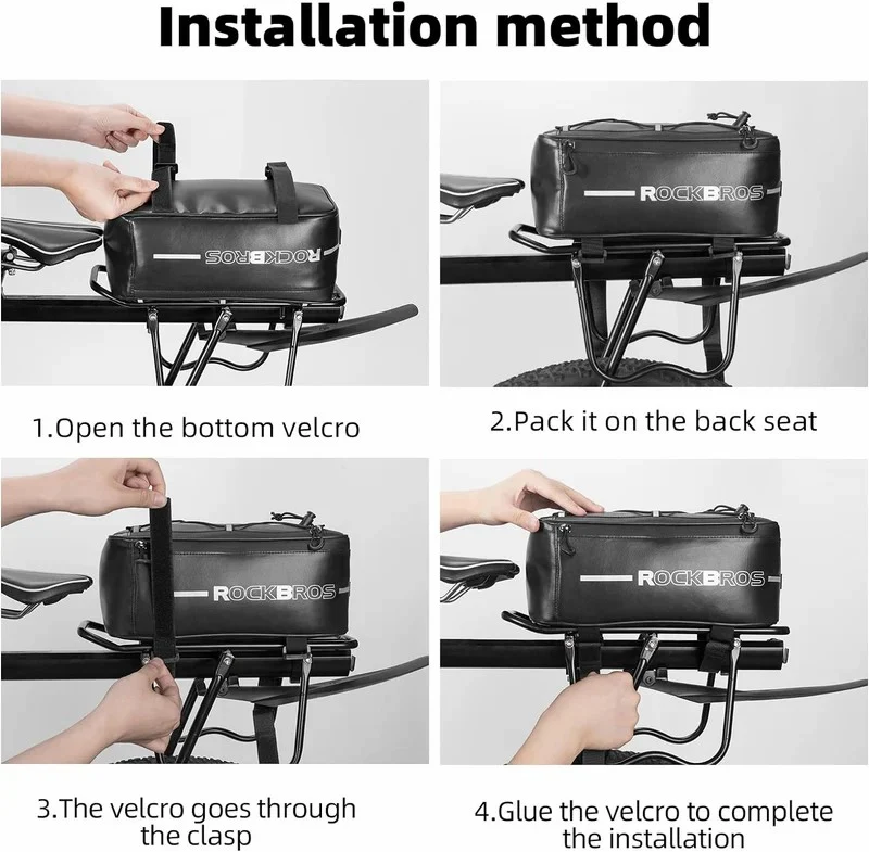 Bike Rear Rack Bag