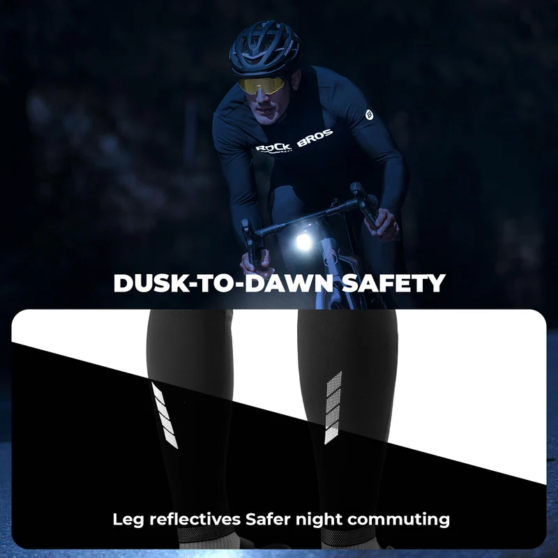 Men's Winter Cycling Tights with 4D Padded Seat
