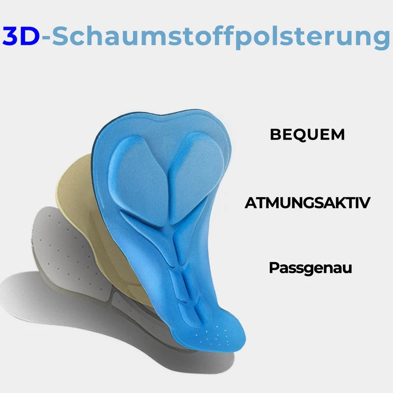 3D 폴스터 Atmungsaktiv Elastisch Reflektierend를 사용한 Fahrradhose