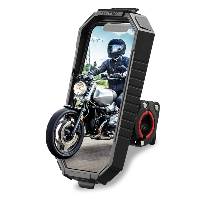 ROCKBROS Smartphone Halterung 360° Drehbar fir 6,8 Zoll Smartphone