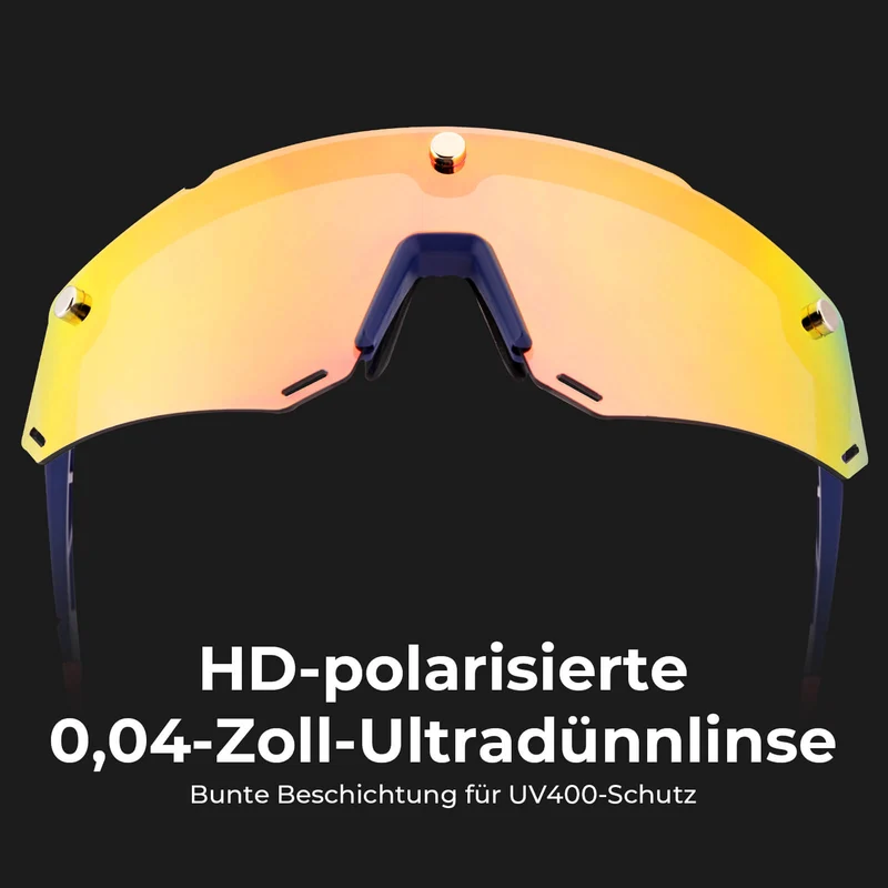Fahrradbrille Polarisiert Magnetische Haftung Herren/Damen