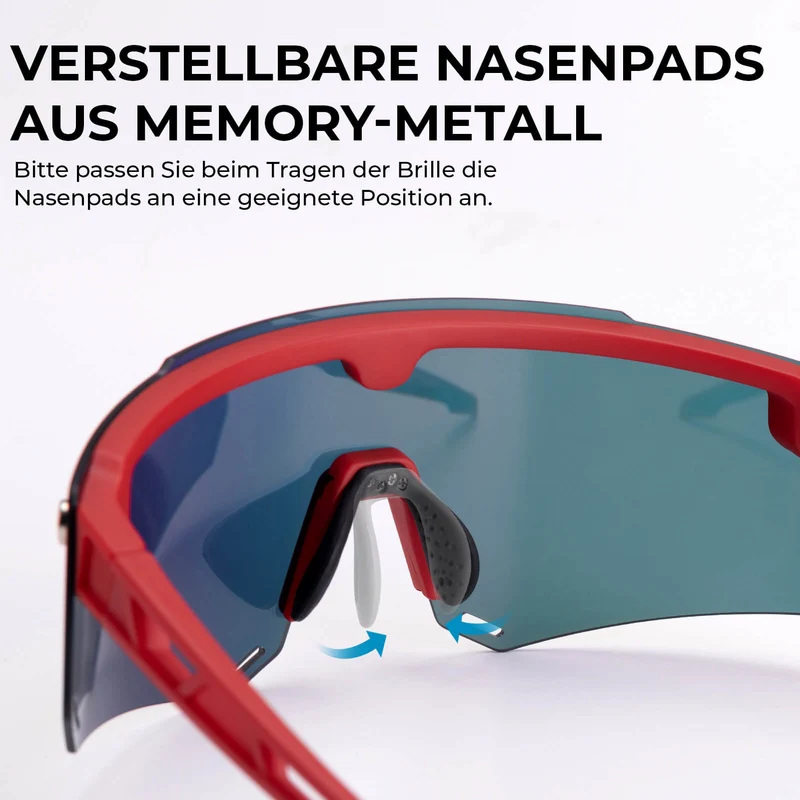 Fahrradbrille Polarisiert Magnetische Haftung Herren/Damen