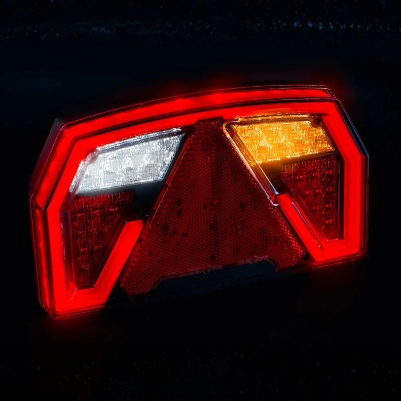 Fristom FT-372 Hochleistungs-LED-Anhängerleuchte / 6 Funktionen