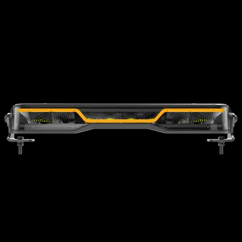 22" X-Spider Venom Lichtleiste mit weißem Tagfahrlicht und gelbem Blitzlicht