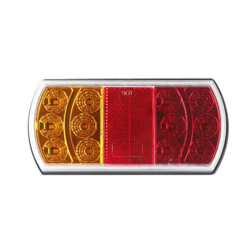 Rechteckige LED-Anhängerleuchte – 2er-Set / 164 x 79 mm