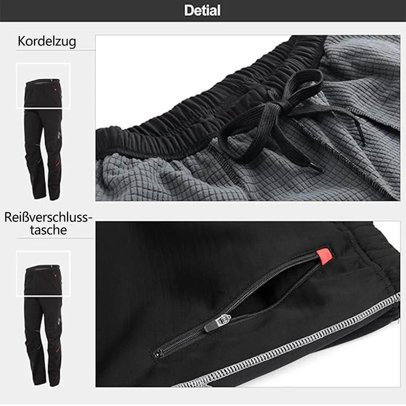 ROCKBROS Fahrradhose Herren Radsport Fahrrad Lange 호스 Laufhose M-4XL