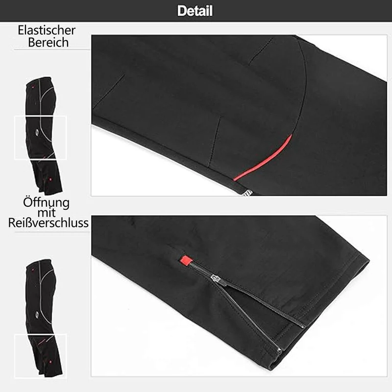 ROCKBROS Fahrradhose Herren Radsport Fahrrad Lange 호스 Laufhose M-4XL