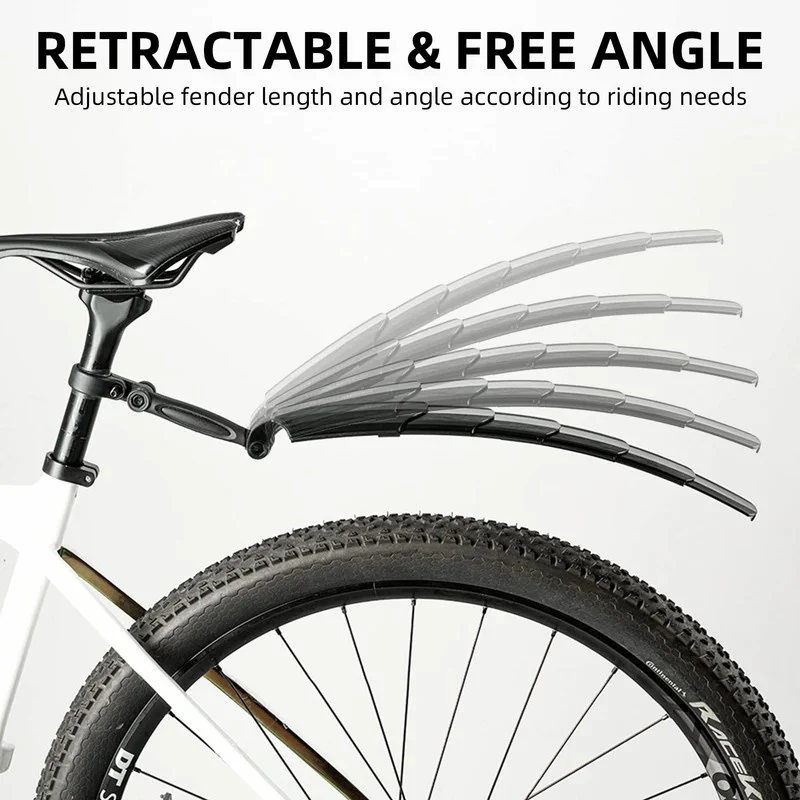 Retractable Front & Rear Bike Fender