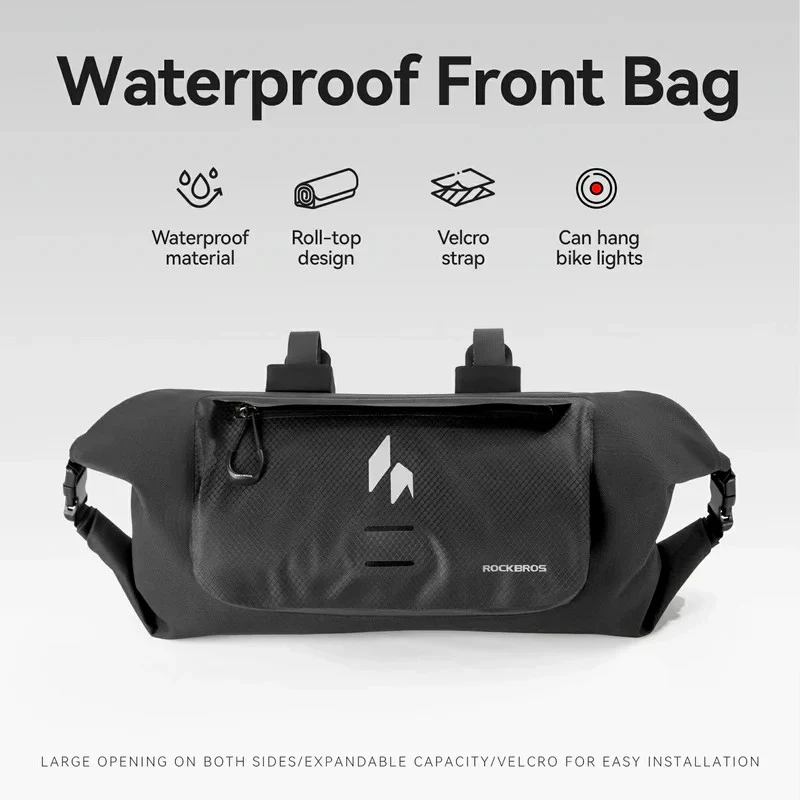 RideMate Bike Front Handlebar Bag - 8L