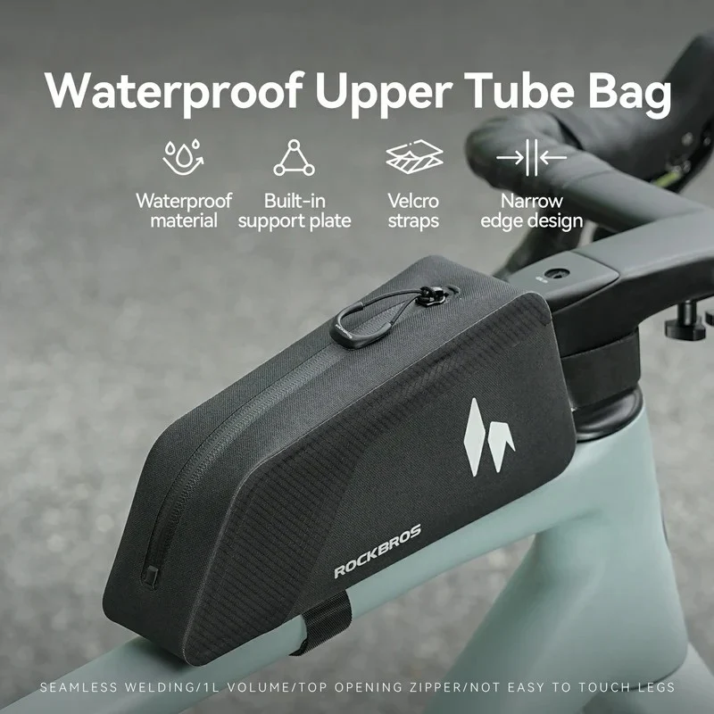 RideMate Bike Top Tube Bag - 1L