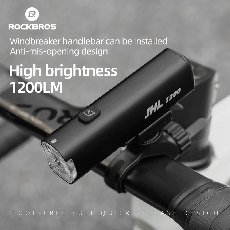 JHL 1200 Lumen Bike Front Light